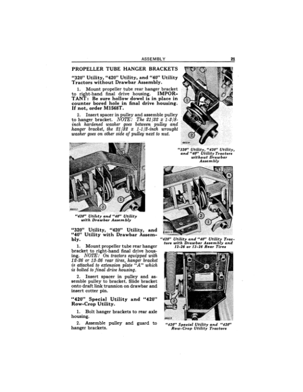 John Deere 47 Heavy-Duty Power Mower Operator’s Manual (OMH47358) Workshop Guide