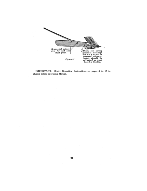 John Deere No. 3 (Enclosed Gear) Sickle Mower (High Lift) Operator’s Manual (OMH51045) Workshop Guide