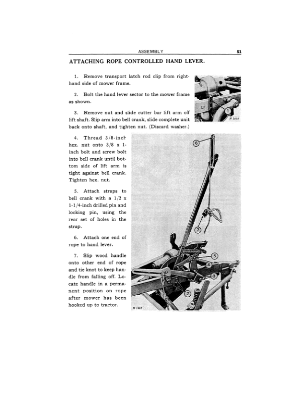 John Deere No. 8, No. 8W Caster Wheel Mower Operator’s Manual (OMH711159) Workshop Guide