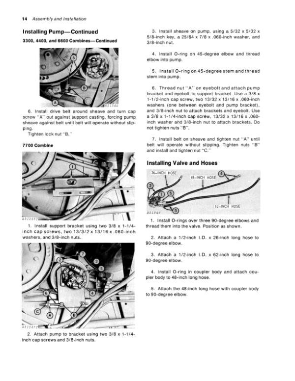 John Deere Hydraulic Lift/Drive Reel (1972) Operator’s Manual (OMH84013) Workshop Guide