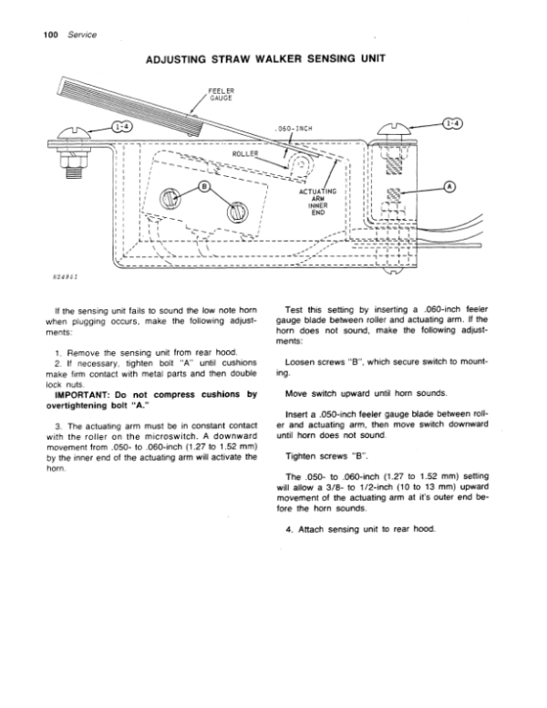 John Deere 4400 Combine Operator’s Manual (OMH88379) Workshop Guide