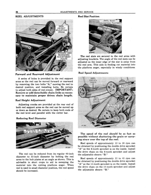 John Deere 45 Hi Lo Combines Operator’s Manual (OMH90736) Workshop Guide