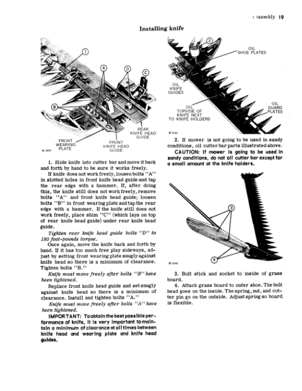 John Deere 10 Side-Mounted Mower Operator’s Manual (OMH91145) Workshop Guide