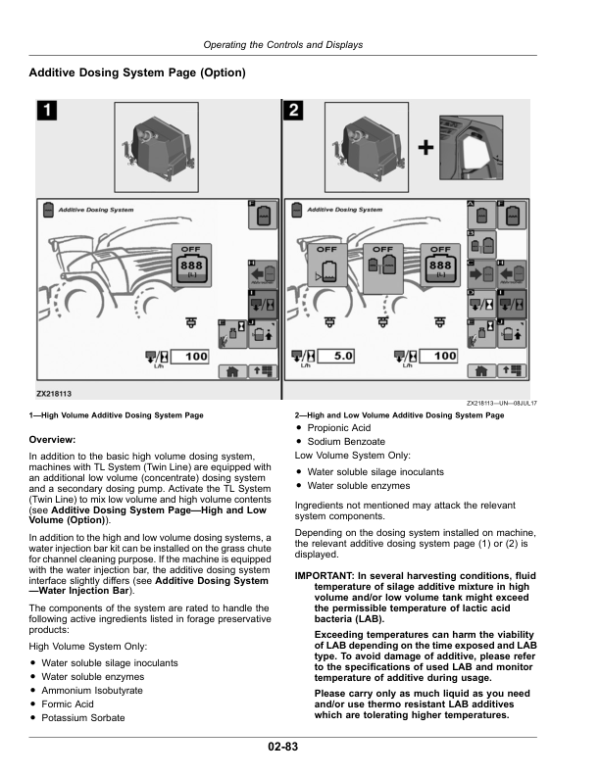John Deere 9700, 9800, 9900 Self-Propelled Forage Harvesters (620000-) Operator’s Manual (OMHXE151655) Workshop Guide