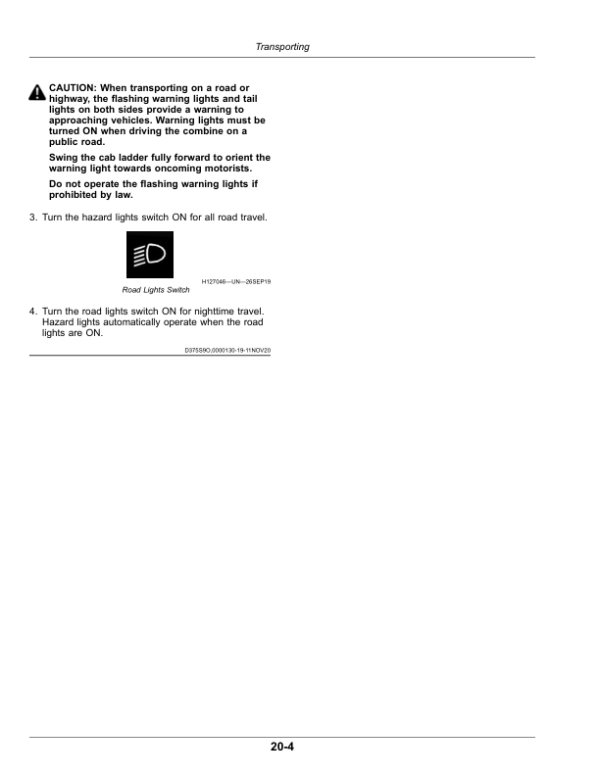 John Deere HD35R, HD40R, HD45R, HD50R Hinged Drapers (815001-) Operator’s Manual (OMHXE161443) Workshop Guide