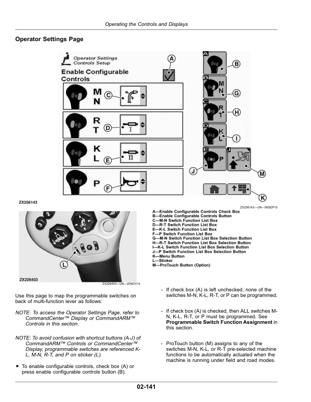 John Deere 8100, 8200, 8300, 8400, 8500, 8600, 9600, 9600 Self-Propelled Forage Harvesters (621000-) Operator’s Manual (OMHXE163589) Workshop Guide