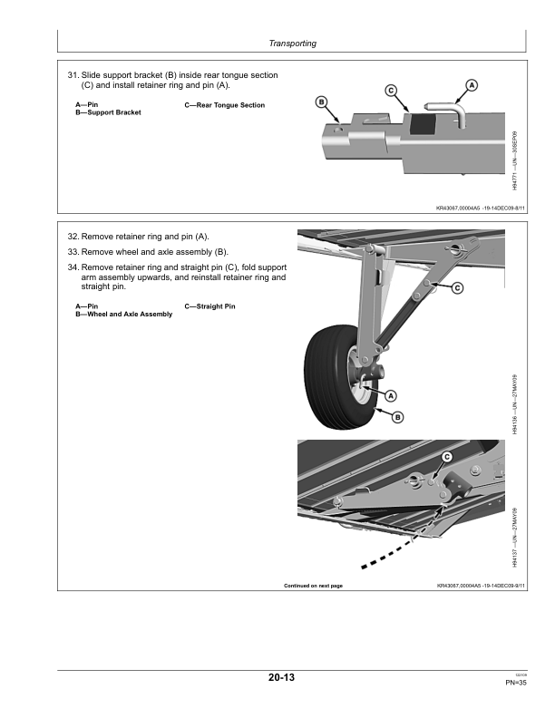 John Deere 600D Series Draper Platforms North America 625D (735401-740100) 630D (735551-740100) 635D (735651-740100) Operator’s Manual (OMHXE16778) Workshop Guide