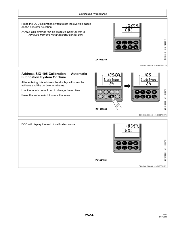 John Deere 7250, 7350, 7450, 7550, 7750 & 7850 Self- Propelled Forage Harvesters Operator’s Manual (OMHXE17732) Workshop Guide