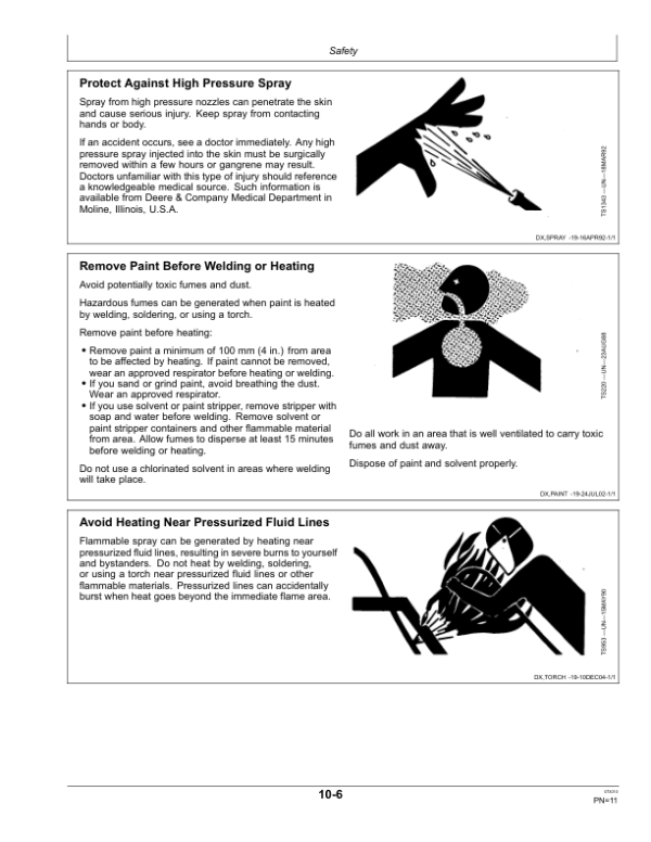 John Deere 600 F&R Series Cutting Platforms North America (740101-745000) Operator’s Manual (OMHXE23101) Workshop Guide