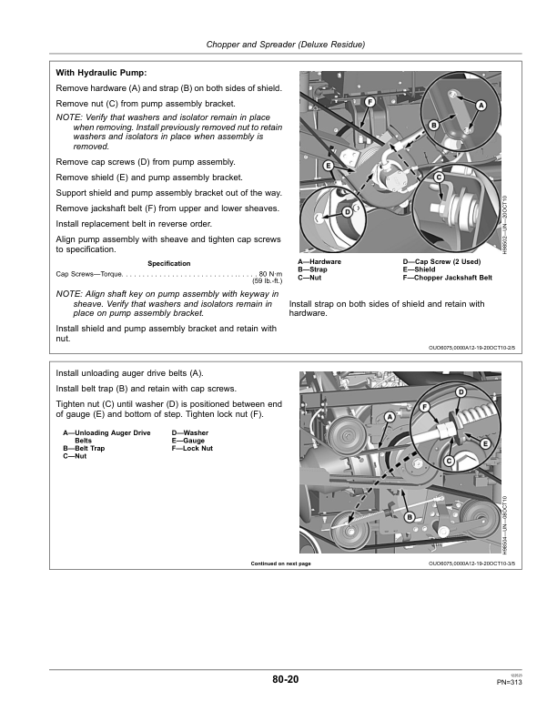 John Deere S670 Combines (745101-755000) North America Operator’s Manual (OMHXE29687) Workshop Guide