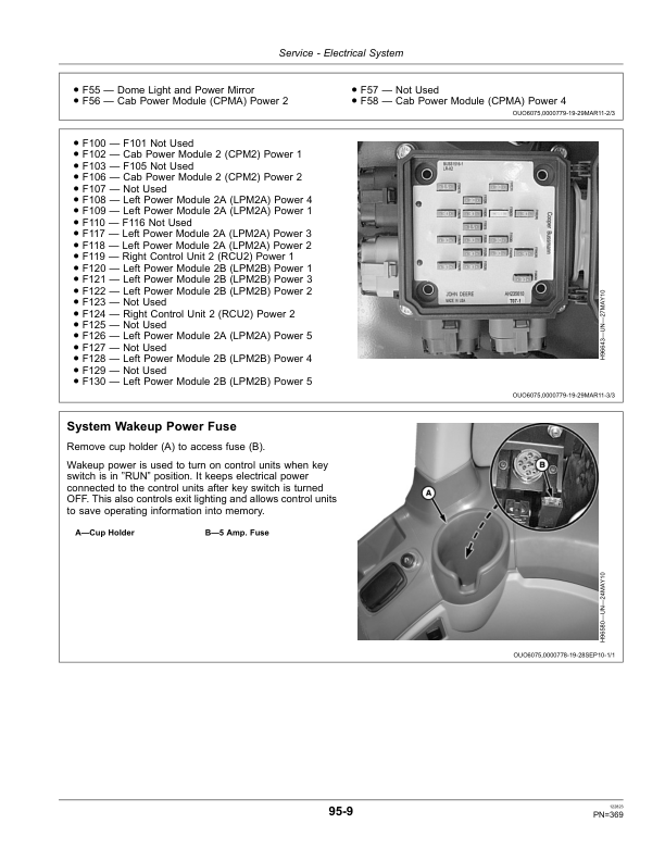 John Deere S670, S670 Hillmaster Combines (745101-) Operator’s Manual (OMHXE29979) Workshop Guide