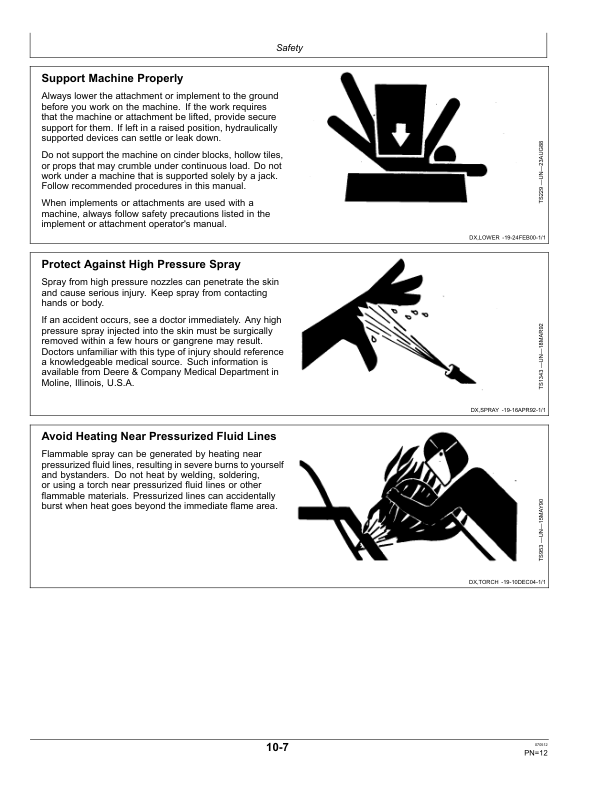 John Deere 600P Series Belt Pickup (755001-) 615P Operator’s Manual (OMHXE51583) Workshop Guide