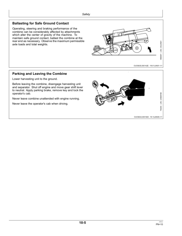John Deere 600P Series Belt Pickup (755001-) 615P Operator’s Manual (OMHXE52456) Workshop Guide