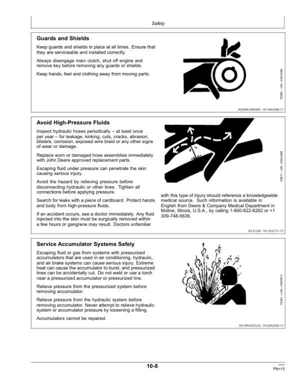 John Deere 600P Series Belt Pickup (775001-) 615P Operator’s Manual (OMHXE75755) Workshop Guide