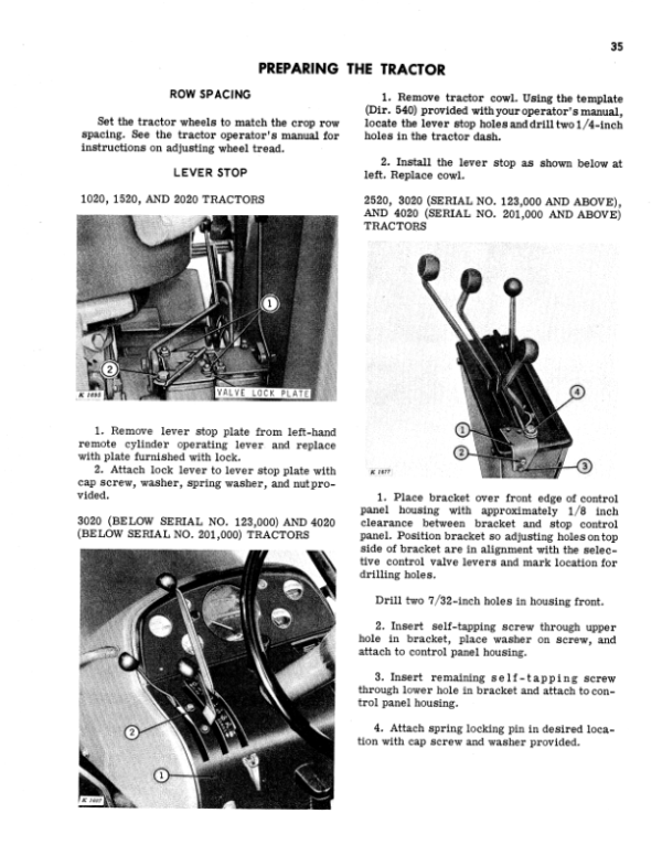 John Deere 100K Synchronous Thinner Operator’s Manual (OMK40650) Workshop Guide