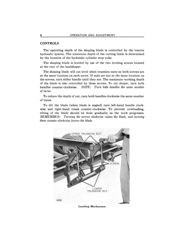 John Deere Killefer No. 290, No.310 Landshapers Operator’s Manual (OMK42258) Workshop Guide