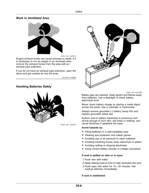 John Deere R4030, R4038, R4044, R4045, R4060, 408R, 410R, 412R, 612R, 616R Self-Propelled Sprayers Operator’s Manual (OMKK105684) Workshop Guide