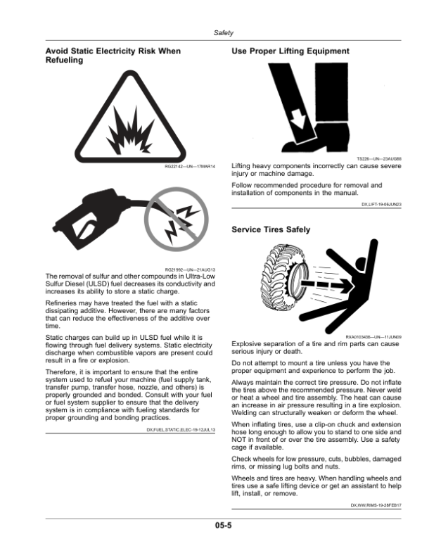 John Deere M4040DN Self-Propelled Spreader (250001—) Operator’s Manual (OMKK111807) Workshop Guide