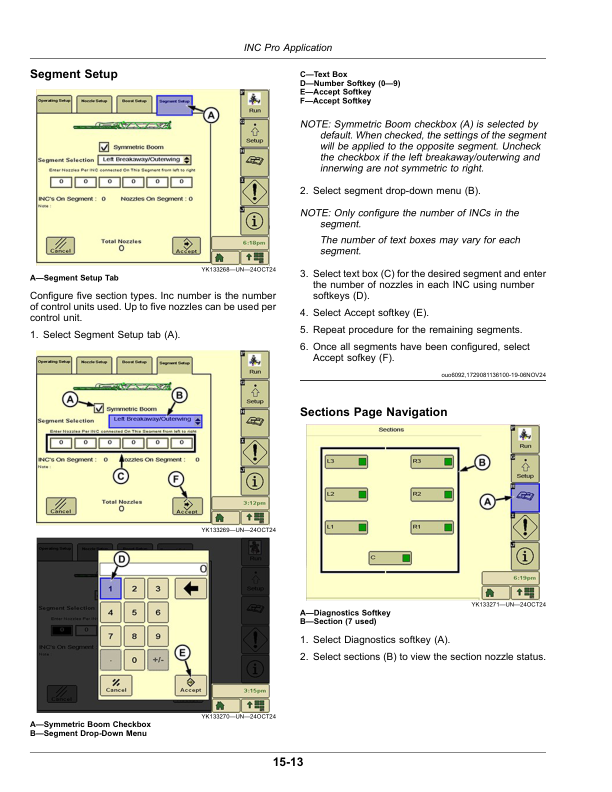 John Deere Individual Nozzle Control Pro (North American) Operator’s Manual (OMKK124049) Workshop Guide