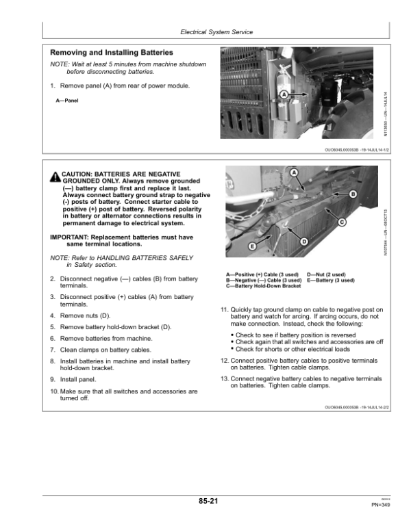 John Deere CS690 Cotton Stripper (Export Edition) Operator’s Manual (OMKK33839) Workshop Guide