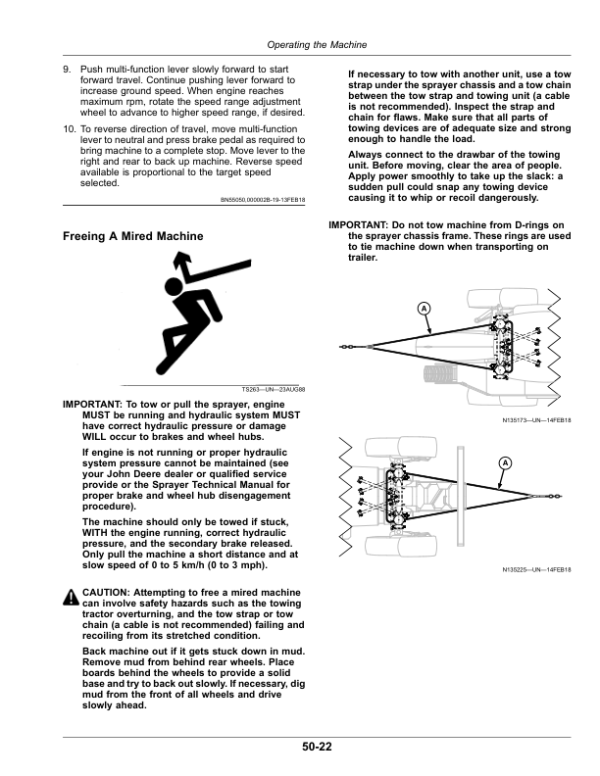 John Deere R4023 Self-Propelled Sprayer Operator’s Manual (OMKK61609) Workshop Guide