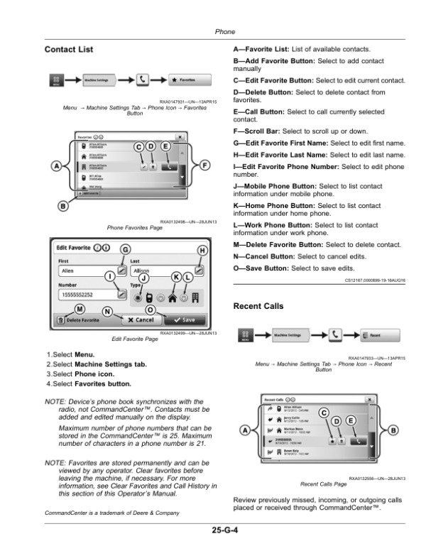 John Deere F4365 Nutrient Applicators Operator’s Manual (OMKK62961) Workshop Guide