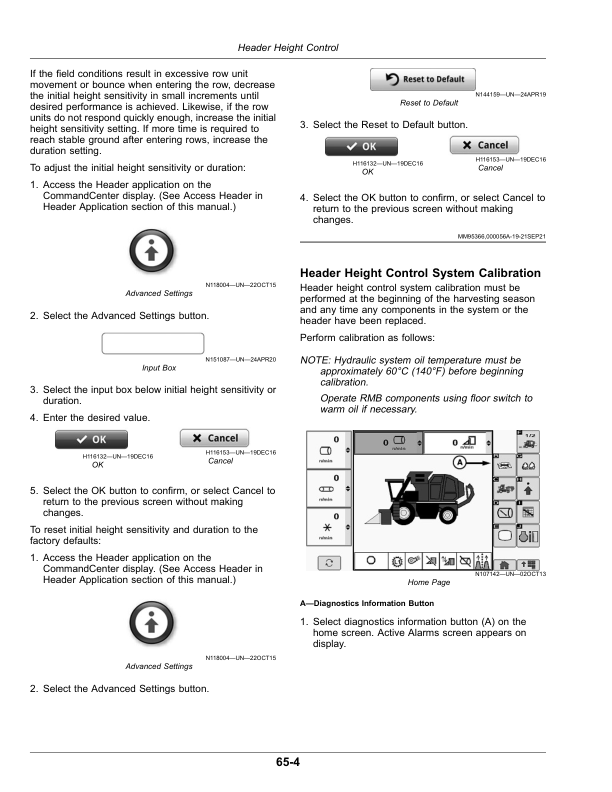 John Deere CP770 Cotton Picker (210001-230000) (North American) Operator’s Manual (OMKK69750) Workshop Guide