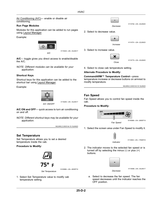 John Deere F4365 Nutrient Applicator (200001-) Operator’s Manual (OMKK71086) Workshop Guide