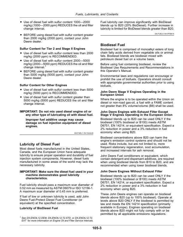 John Deere CS690 Cotton Stripper (085001-) Operator’s Manual (OMKK76083) Workshop Guide
