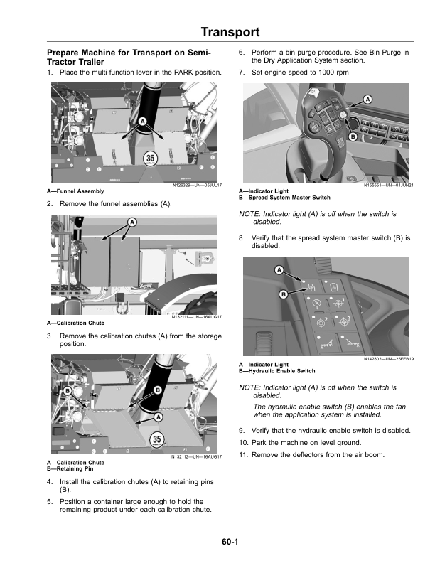 John Deere AB30 Air Boom Application System (North American) Operator’s Manual (OMKK78896) Workshop Guide