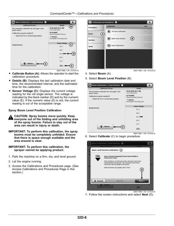John Deere M4025, M4030, M4040 Self-Propelled Sprayers (230001-240000) Operator’s Manual (OMKK88317) Workshop Guide