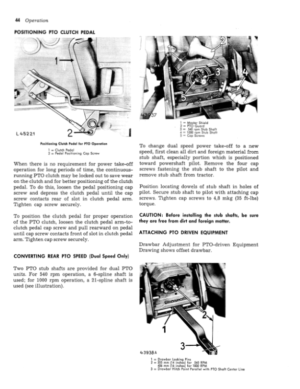 John Deere 2020 Tractors Operator’s Manual (OML25199) Workshop Guide