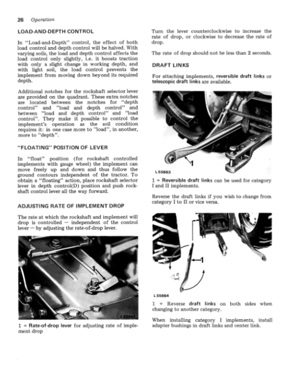John Deere 2030, 2130 Tractors Operator’s Manual (OML30266) Workshop Guide