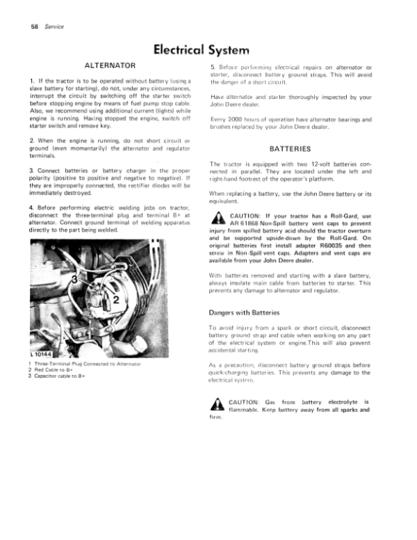 John Deere 2840 Utility Tractor Operator’s Manual (OML32582) Workshop Guide
