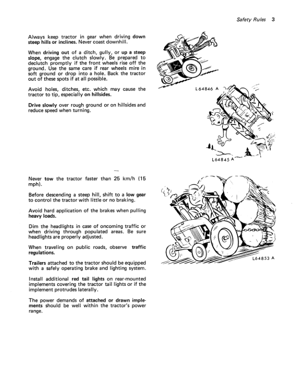 John Deere TR. 4040-4440 ENGLISH Operator’s Manual (OML32980) Workshop Guide