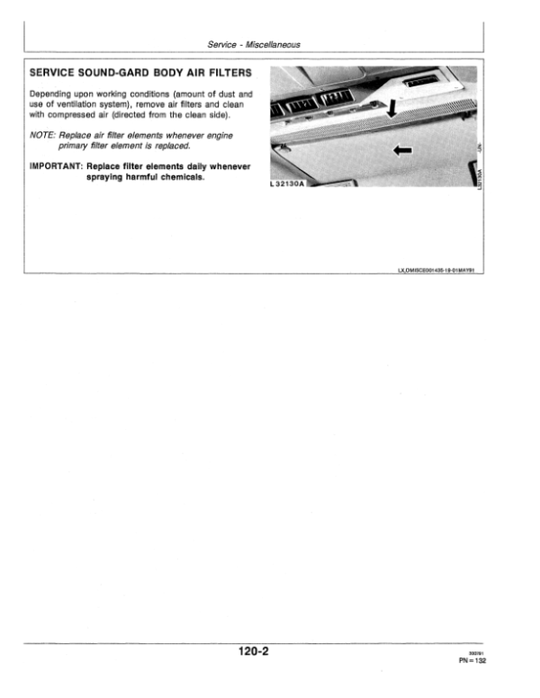 John Deere 2955 Utility Tractor Operator’s Manual (OML64487) Workshop Guide