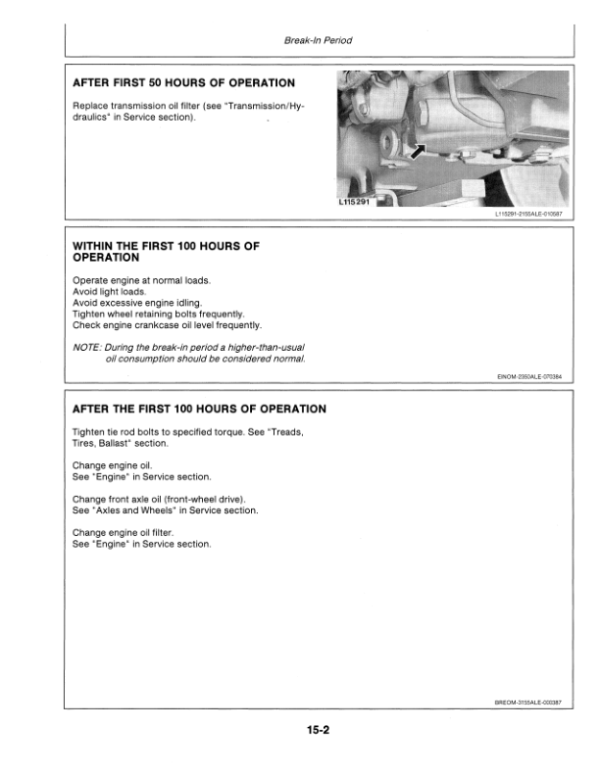 John Deere 2155, 2355, 2555, 2755 GPT Models – Industrial Yellow Operator’s Manual (OML64491) Workshop Guide