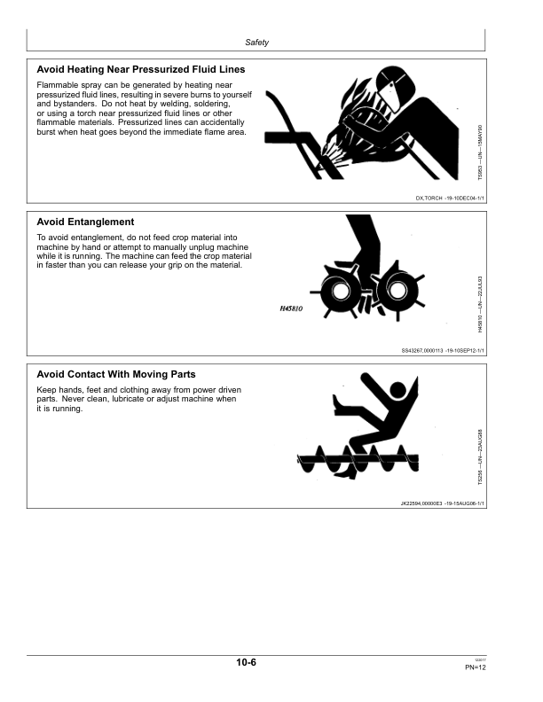 John Deere 708FC Folding Corn Head Operator’s Manual (OMLCA115708) Workshop Guide