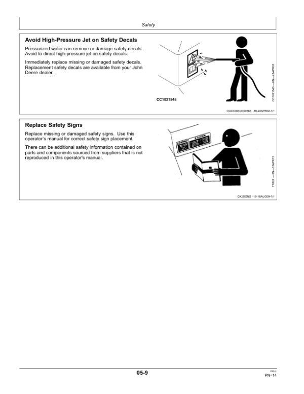 John Deere 345pro,360pro,375pro,390pro Rotary Harvesting Units Operator’s Manual (OMLCA137372) Workshop Guide