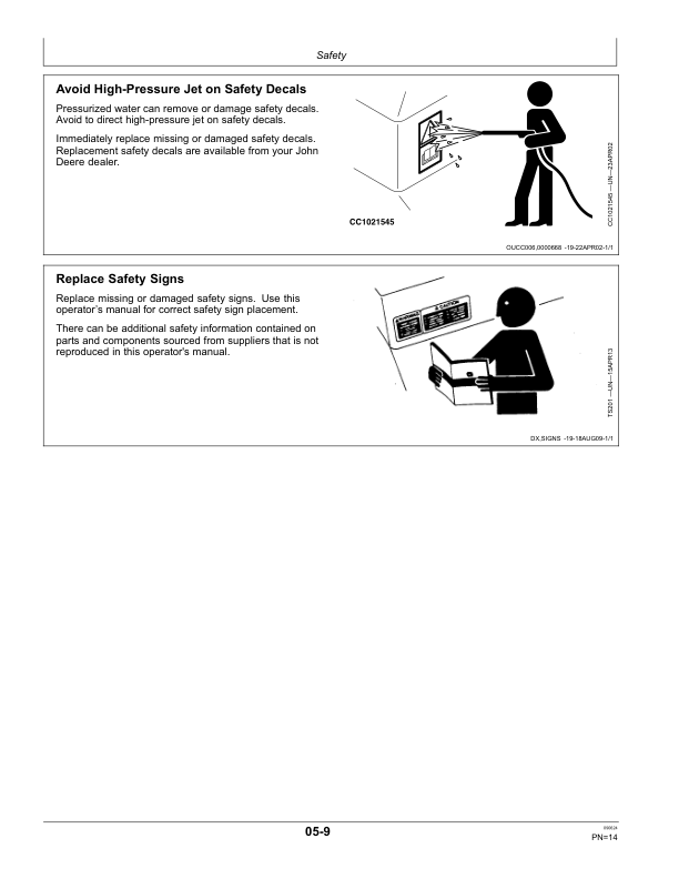 John Deere 345pro,360pro,375pro,390pro Rotary Harvesting Units Operator’s Manual (OMLCA137372) Workshop Guide