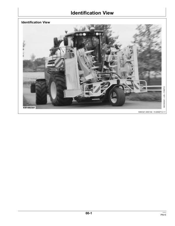 John Deere 300F Support Wheel for 696, 698, 690 & 692 Rotary Harvesting Units Operator’s Manual (OMLCA98054) Workshop Guide
