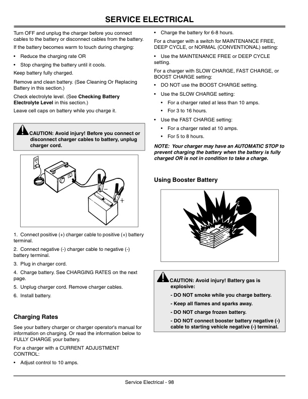 John Deere 4500, 4600, 4700 Compact Utility Tractors Operator’s Manual (OMLVU10940) Workshop Guide