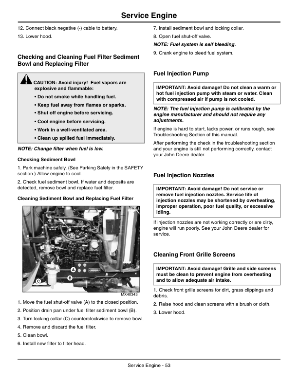 John Deere 2520 Compact Utility Tractor (400001-) Operator’s Manual (OMLVU19796) Workshop Guide