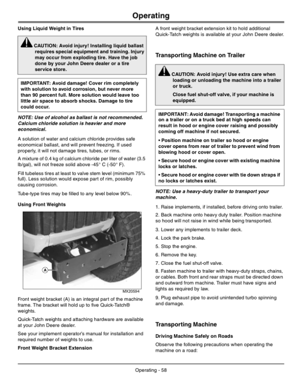 John Deere 3320, 3520 & 3720 Compact Utility Tractors Open Station Models (710001-909999) Cab Models (740001-939999) North America Operator’s Manual (OMLVU23778) Workshop Guide