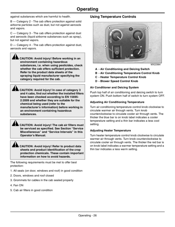 John Deere 3320, 3520 & 3720 Compact Utility Tractors Open Station Models (910000-) Cab Models (940000-) European Edition Operator’s Manual (OMLVU25575) Workshop Guide