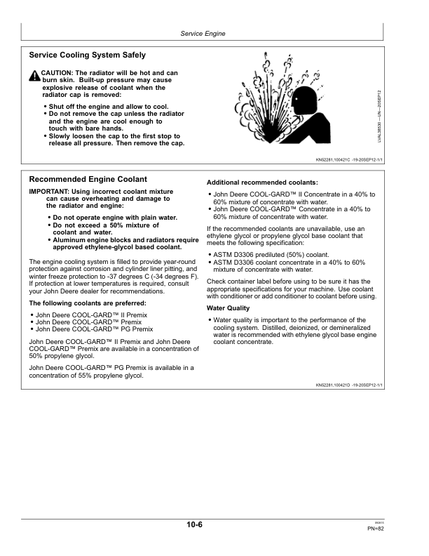 John Deere 2025R, 2032R Compact Utility Tractor Operator’s Manual (OMLVU25889) Workshop Guide