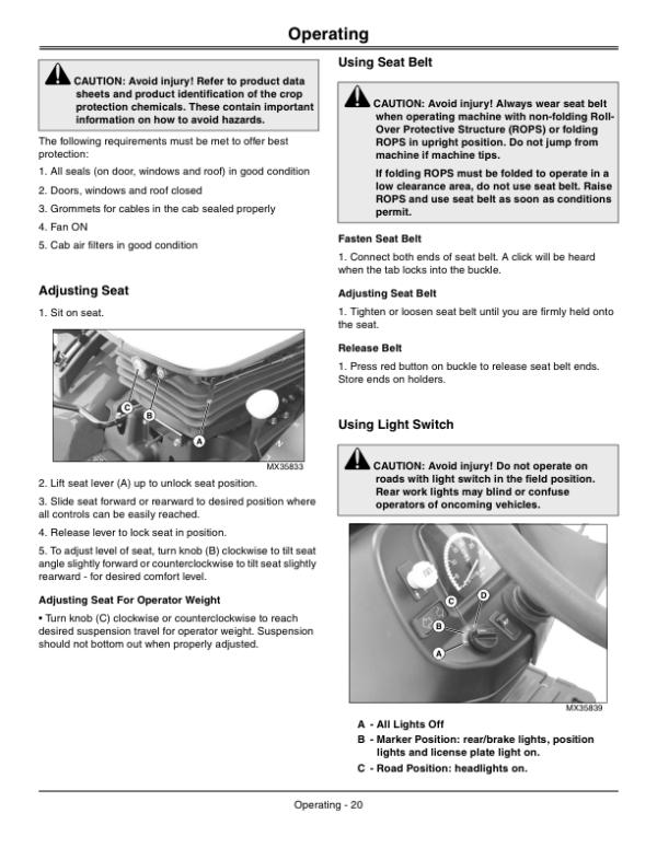 John Deere 2520 Compact Utility Tractor (480001-) Operator’s Manual (OMLVU26091) Workshop Guide