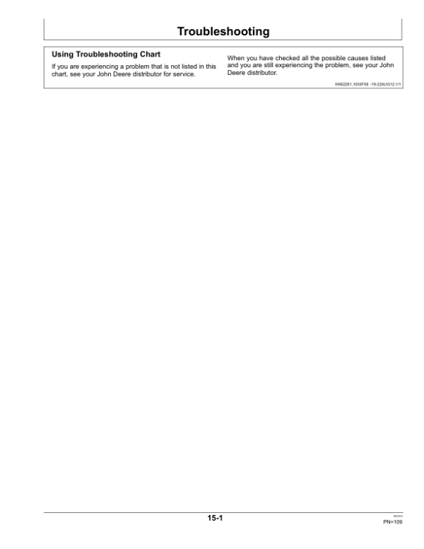 John Deere 3036E Compact Utility Tractors Export Edition (610000- ) Operator’s Manual (OMLVU28668) Workshop Guide