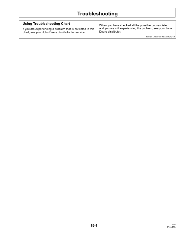 John Deere 3036E Compact Utility Tractors Export Edition (610000- ) Operator’s Manual (OMLVU28668) Workshop Guide