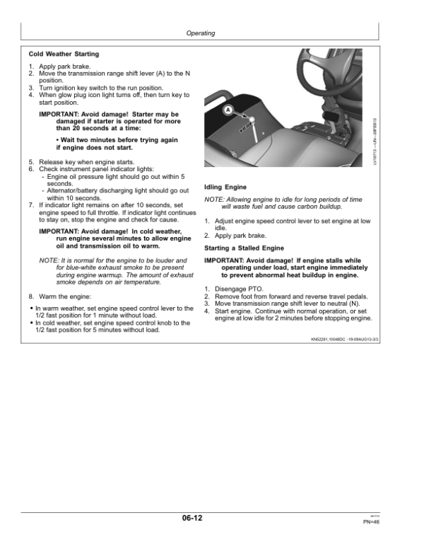 John Deere 3036E Compact Utility Tractors European Edition (610000-) Operator’s Manual (OMLVU28669) Workshop Guide